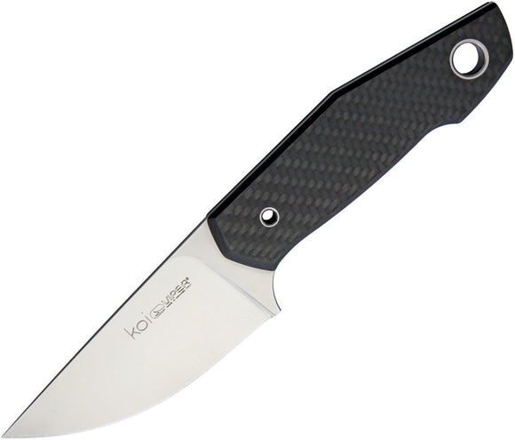 Viper Koi Carbon Fiber Handle Stainless Bohler N690 Fixed Blade Knife T4010FC