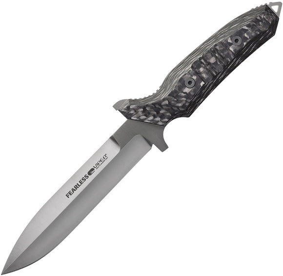 Viper Fearless Carbon Fiber Sleipner Tool Steel Fixed Blade Knife 4016FC
