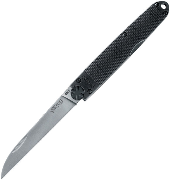 Walther MPK Modern Prestige 440C Wharncliffe Folding Knife + Sheath 50791