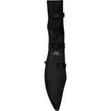 WithArmour Bombardier Gray Smooth Stainless Fixed Blade Machete 074BK