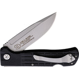 WithArmour Stone Lockback Black G10 Folding D2 Steel Pocket Knife 092BK