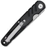 WithArmour Legal Slip Joint Black G10 Folding D2 Steel Pocket Knife 093BK