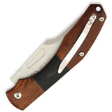 WithArmour Cliff Slip Joint Brown Pakkawood Folding D2 Pocket Knife 097BW