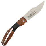 WithArmour Cliff Slip Joint Brown Pakkawood Folding D2 Pocket Knife 097BW