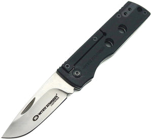 WithArmour Kris Slip Joint Black G10 Folding D2 Steel Pocket Knife 098BK