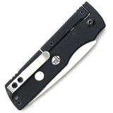 WithArmour Kris Slip Joint Black G10 Folding D2 Steel Pocket Knife 098BK