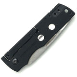 WithArmour Kris Slip Joint Black G10 Folding D2 Steel Pocket Knife 098BK