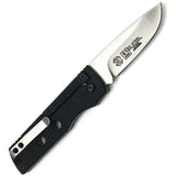 WithArmour Kris Slip Joint Black G10 Folding D2 Steel Pocket Knife 098BK