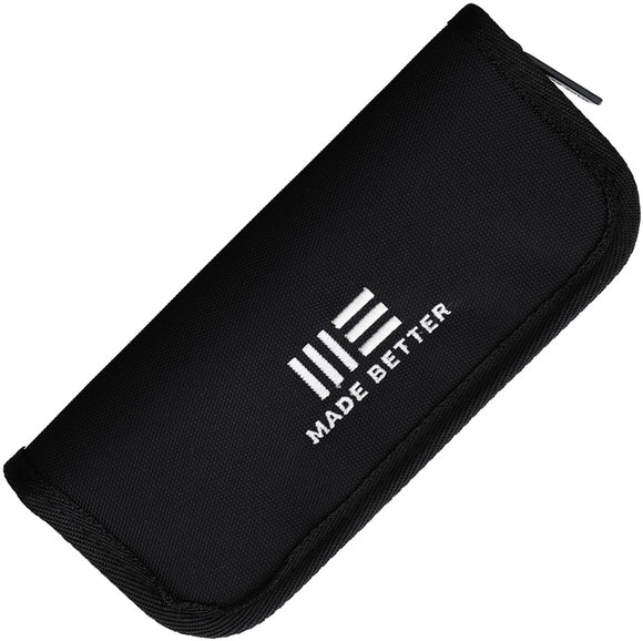 We Knife Black Nylon Logo Pouch 01