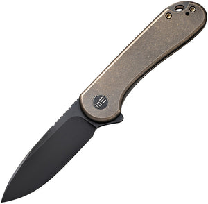 We Knife Elementum Pocket Knife Framelock Bronze Titanium Folding 20CV 18062X4