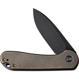 We Knife Elementum Pocket Knife Framelock Bronze Titanium Folding 20CV 18062X4