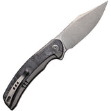 We Knife Co Snick Carbon Fiber + Titanium CPM20CV Folding Knife 19022f2