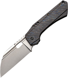 We Knife Roxi 3 Framelock Tiger Stripe Titanium Folding CPM-S35VN Knife 190723