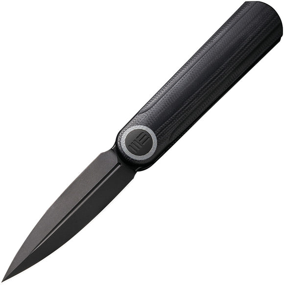 We Knife Co Ltd Eidolon Linerlock Black G10 Folding CPM-20CV Knife 19074BB
