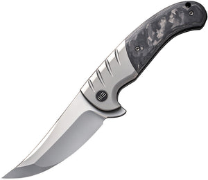 We Knife Curvaceous Framelock Carbon Fiber/Titanium Folding 20CV Knife 200121