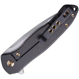 We Knife Co Ltd Kitefin Pocket Knife Framelock Carbon Fiber Folding S35VN 2001A