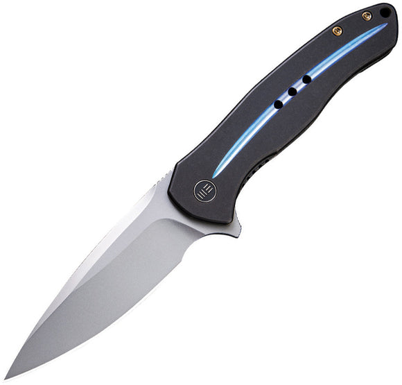 We Knife Co Ltd Kitefin Framelock Black Flipper Knife 2001e