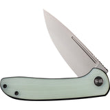 We Knife Saakshi Pocket Knife Linerlock Jade G10 Folding CPM-20CV Blade 20020C4
