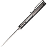 We Knife Co Ltd Esprit Framelock Carbon Fiber Folding CPM-20CV Knife 20025AA