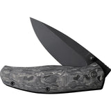 We Knife Esprit Pocket Knife Framelock Carbon Fiber Folding CPM-20CV 20025AC