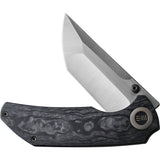 We Knife Thug XL Framelock Carbon Fiber & Tianium Folding CPM-20CV Knife 20028E1