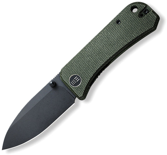 We Knife Co Ltd Banter Linerlock Green Micarta Folding S35VN Pocket Knife 2004J