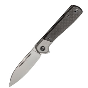 We Knife Soothsayer Knife Framelock Carbon Fiber & Titanium Folding 20CV 200501