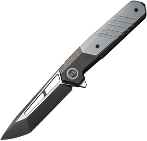 We Knife Co Ltd Arsenal Titanium + Gray G10 Framelock G10 CPM20CV Folding Knife 200734