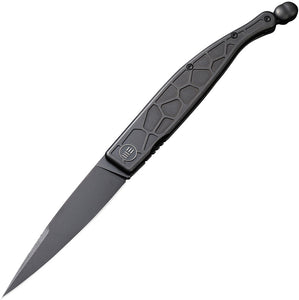 We Knife Roman Framelock Black S35Vn Folding Titanium Knife 2008c