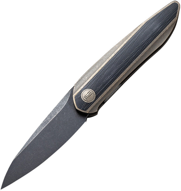 We Knife Co Ltd Black Void Opus Linerlock Folding Knife 2010c
