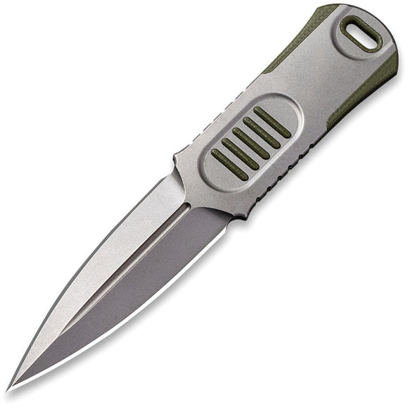 We Knife Co Ltd OSS Dagger Green CPM 20CV Fixed Blade 2017a