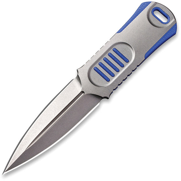 We Knife Co Ltd OSS Dagger Blue Fixed Blade Knife 2017c