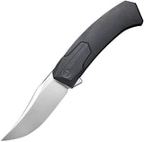 We Knife Shuddan Pocket Knife Framelock Black Titanium Folding CPM-20CV 210151
