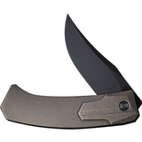 We Knife Shuddan Pocket Knife Framelock Bronze Titanium Folding CPM-20CV 210153