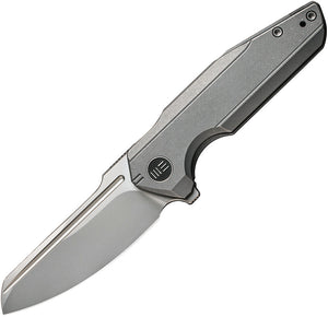 We Knife StarHawk Pocket Knife Framelock Gray Titanium Folding CPM-20CV 210171