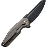 We Knife StarHawk Pocket Knife Framelock Bronze Titanium Folding CPM-20CV 210172