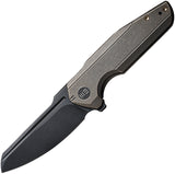 We Knife StarHawk Pocket Knife Framelock Bronze Titanium Folding CPM-20CV 210172