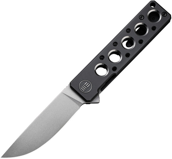 We Knife Miscreant 3.0 Framelock Black Titanium Folding CPM-20CV Knife 2101B