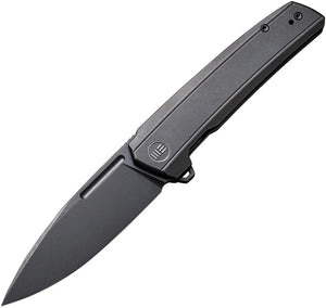 We Knife Speedster Pocket Knife Framelock Black Titanium Folding 20CV 21021B2