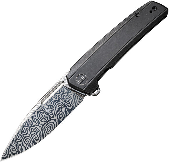 We Knife Speedster Pocket Knife Framelock Titanium Folding Damasteel 21021BDS1