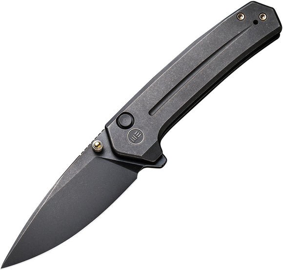 We Knife Culex Pocket Knife Button Lock Black Titanium Folding SW 20CV 21026B2