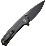 We Knife Culex Pocket Knife Button Lock Black Titanium Folding SW 20CV 21026B2