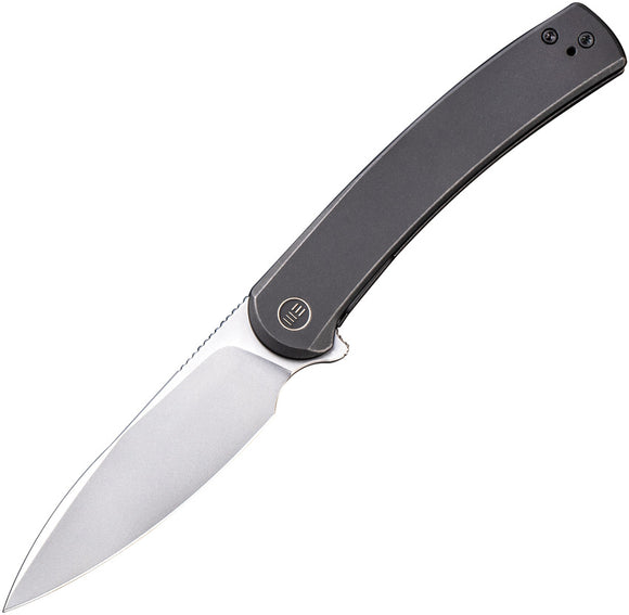 We Knife Upshot Framelock Limited ED Black Titanium Folding CPM-20CV Knife 2102A