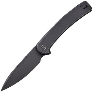 We Knife Upshot Framelock Limited ED Black Titanium Folding CPM-20CV Knife 2102B