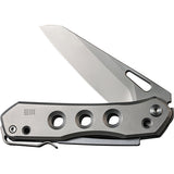 We Knife Vision R Pocket Knife Superlock Gray Titanium Folding CPM-20CV 210311