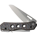 We Knife Vision R Superlock Flamed Titanium Folding 20CV Pocket Knife 210316