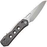 We Knife Vision R Superlock Flamed Titanium Folding 20CV Pocket Knife 210316