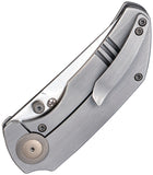 We Knife Thug Pocket Knife Framelock Gray Titanium Folding Satin CPM-20CV 2103A