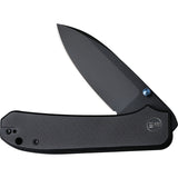 We Knife Big Banter Linerlock Black G10 Folding 20CV Drop Pt Pocket Knife 210451