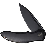 We Knife Makani Framelock Black Titanium Folding CPM-20CV Pocket Knife 210481